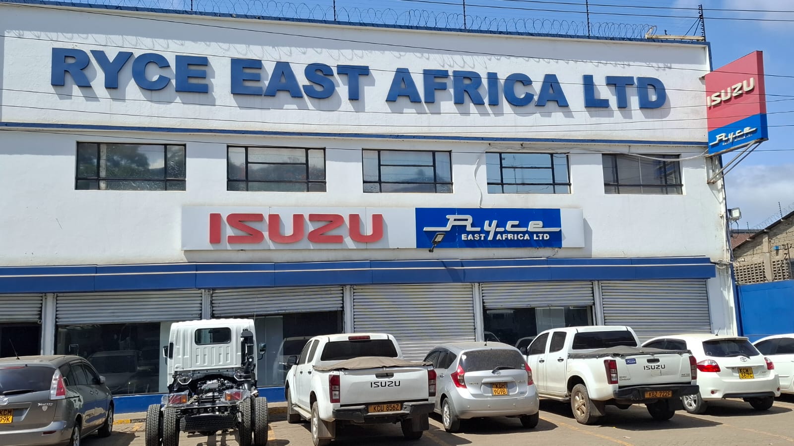 Ryce East Africa Ltd. Office Building Exterior - Partner of Irene Muendo Isuzu Kenya